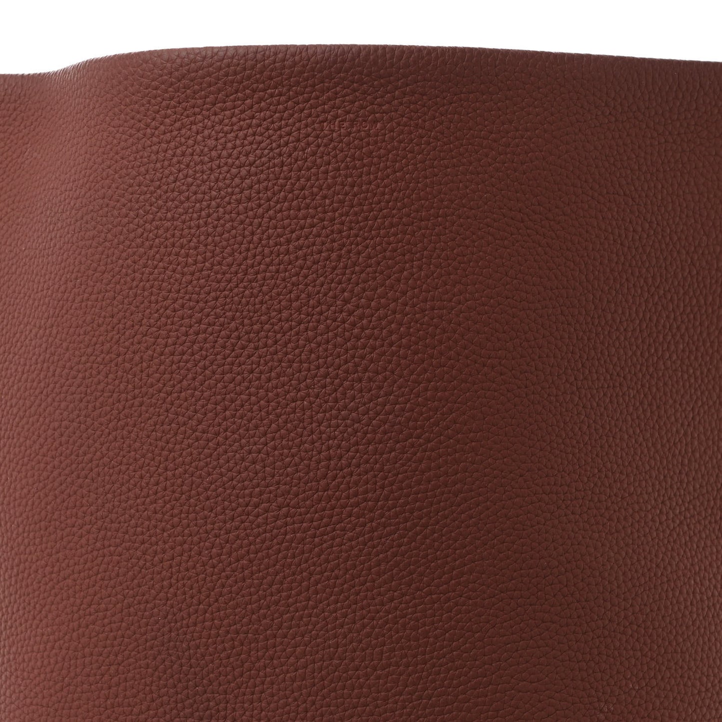 Grained Calfskin Large N/S Park Tote Burnt Wood