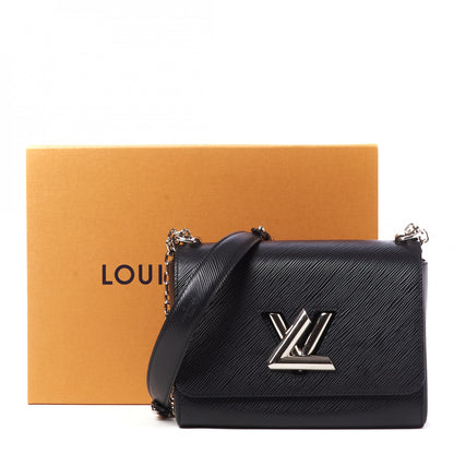 Louis Vuitton Epi Twist Shoulder Bag MM Black 10 of 10