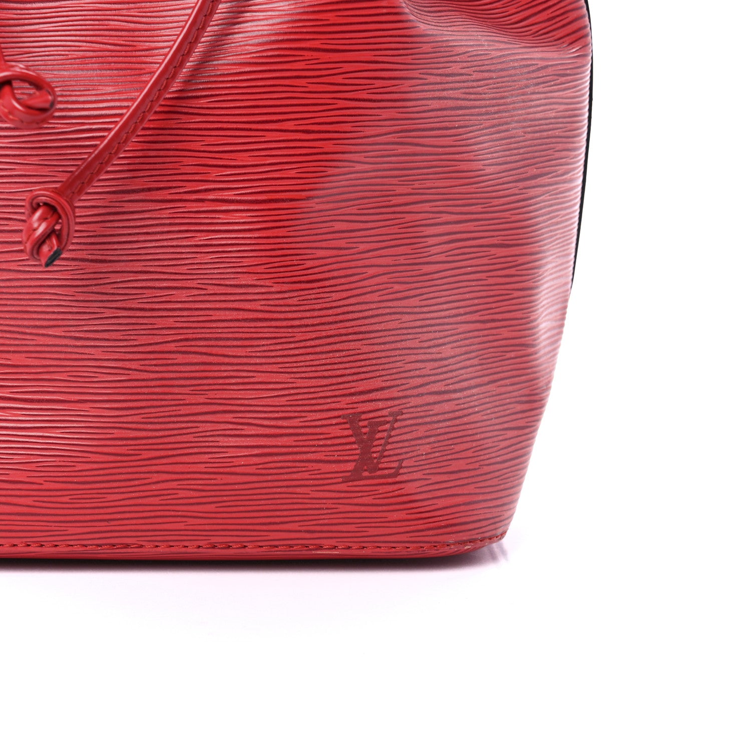 Louis Vuitton Epi Petit Noe Castillan Red 6 of 12