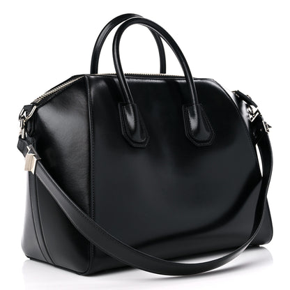 Givenchy Shiny Lord Calfskin Medium Antigona Black 3 of 10