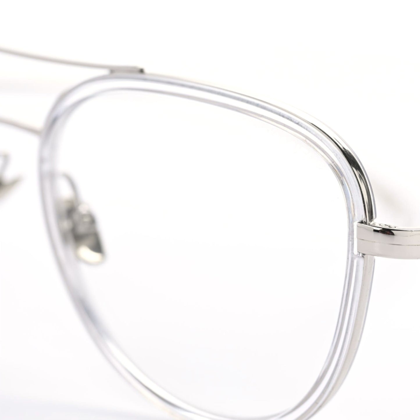 Acetate Pilot Eyeglasses 2196-S Clear