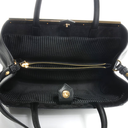 Fendi Vitello Elite Regular 2Jours Tote Black 5 of 11