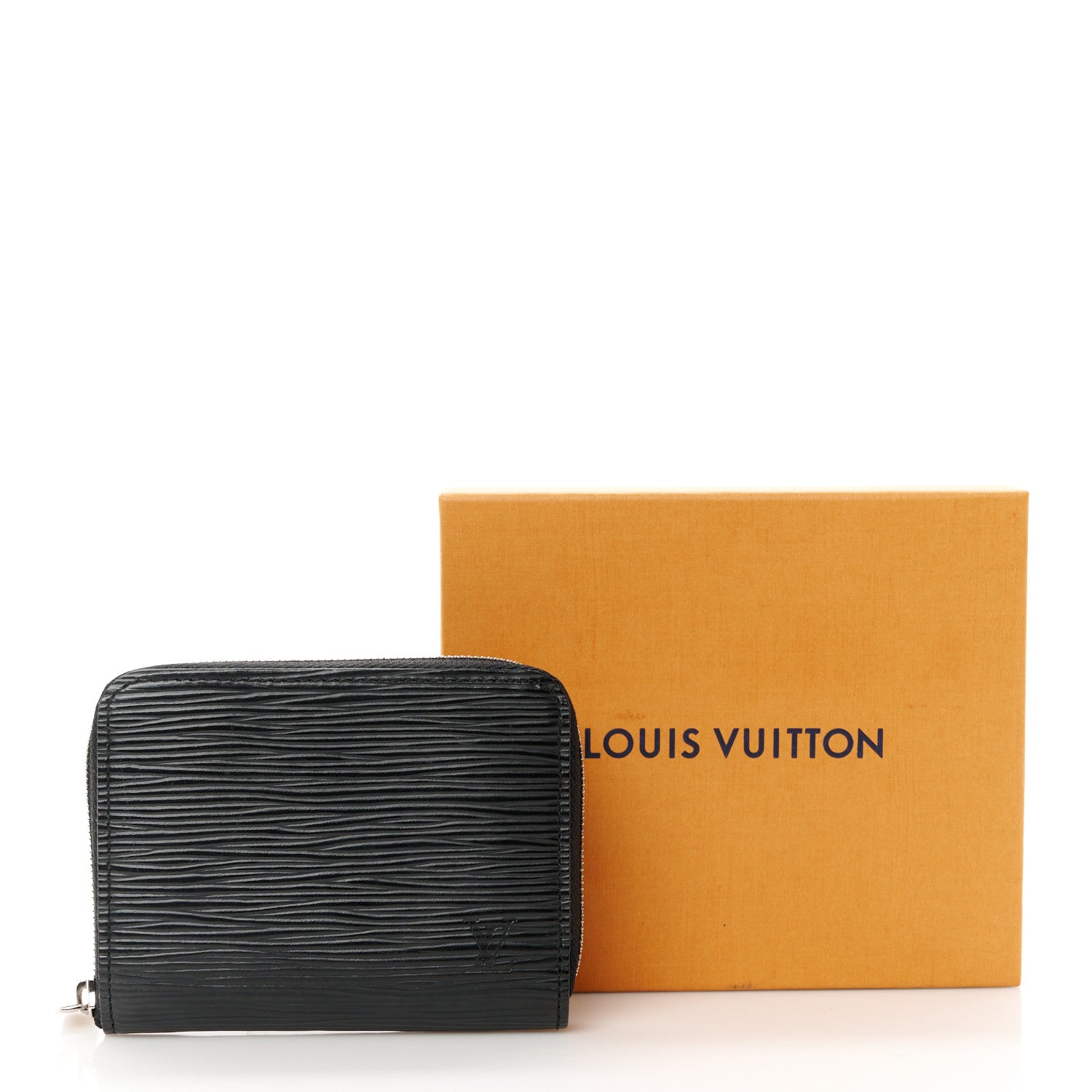 Louis Vuitton Epi Zippy Coin Purse Black 8 of 8