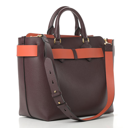 Burberry Soft Grain Calfskin Medium Belt Bag Deep Claret 3 of 15