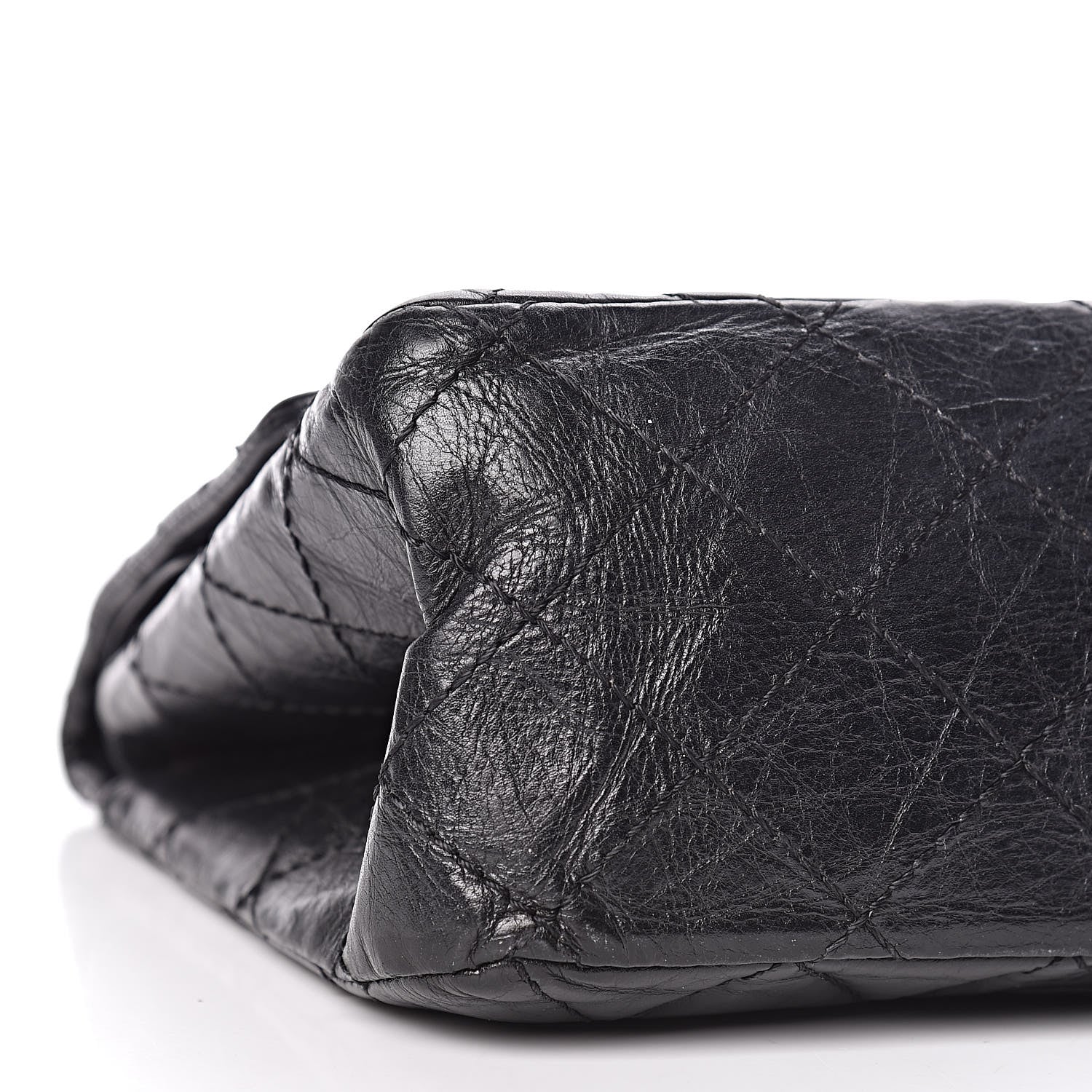 Chanel Aged Calfskin Quilted 2.55 Reissue 226 Flap Black 9 of 11