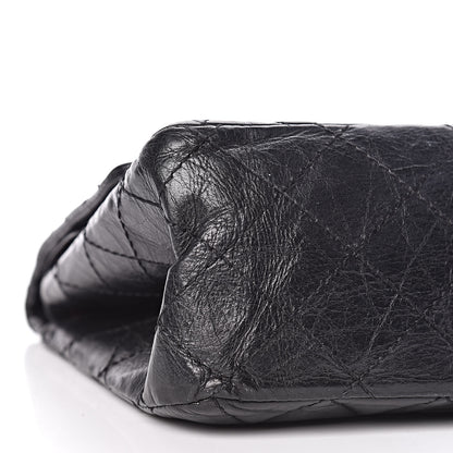 Chanel Aged Calfskin Quilted 2.55 Reissue 226 Flap Black 9 of 11