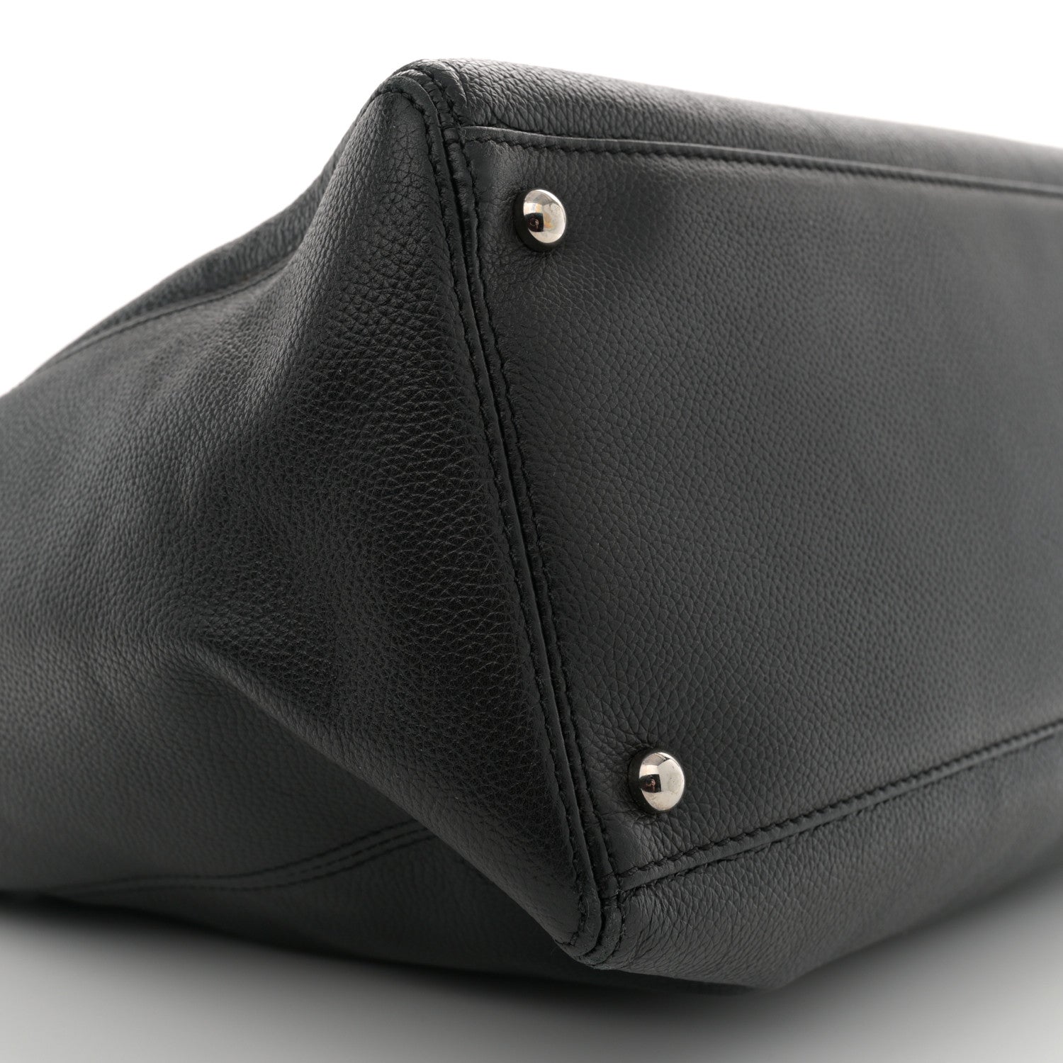 Chanel Calfskin Cerf Executive Shopper Tote Black 9 of 12