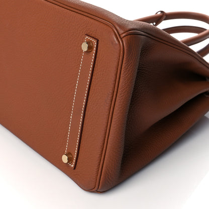 Hermes Togo Birkin 35 Gold 10 of 11