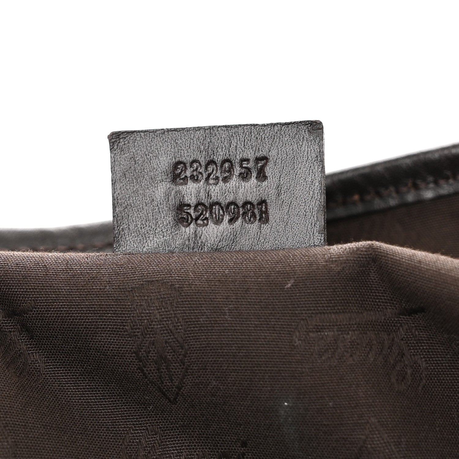Gucci Monogram Medium Twins Tote Dark Brown 7 of 13