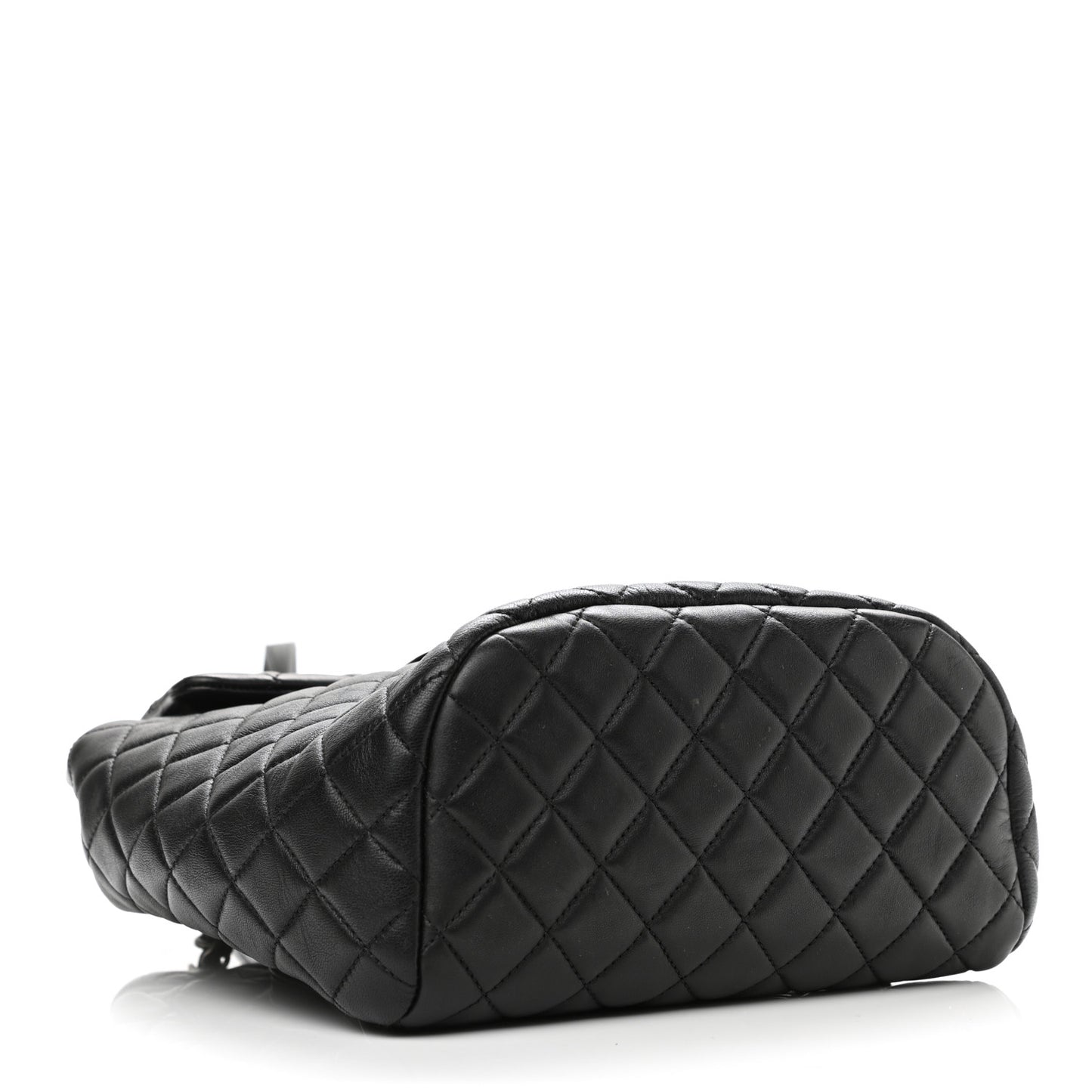Lambskin Quilted Small Urban Spirit Backpack Black
