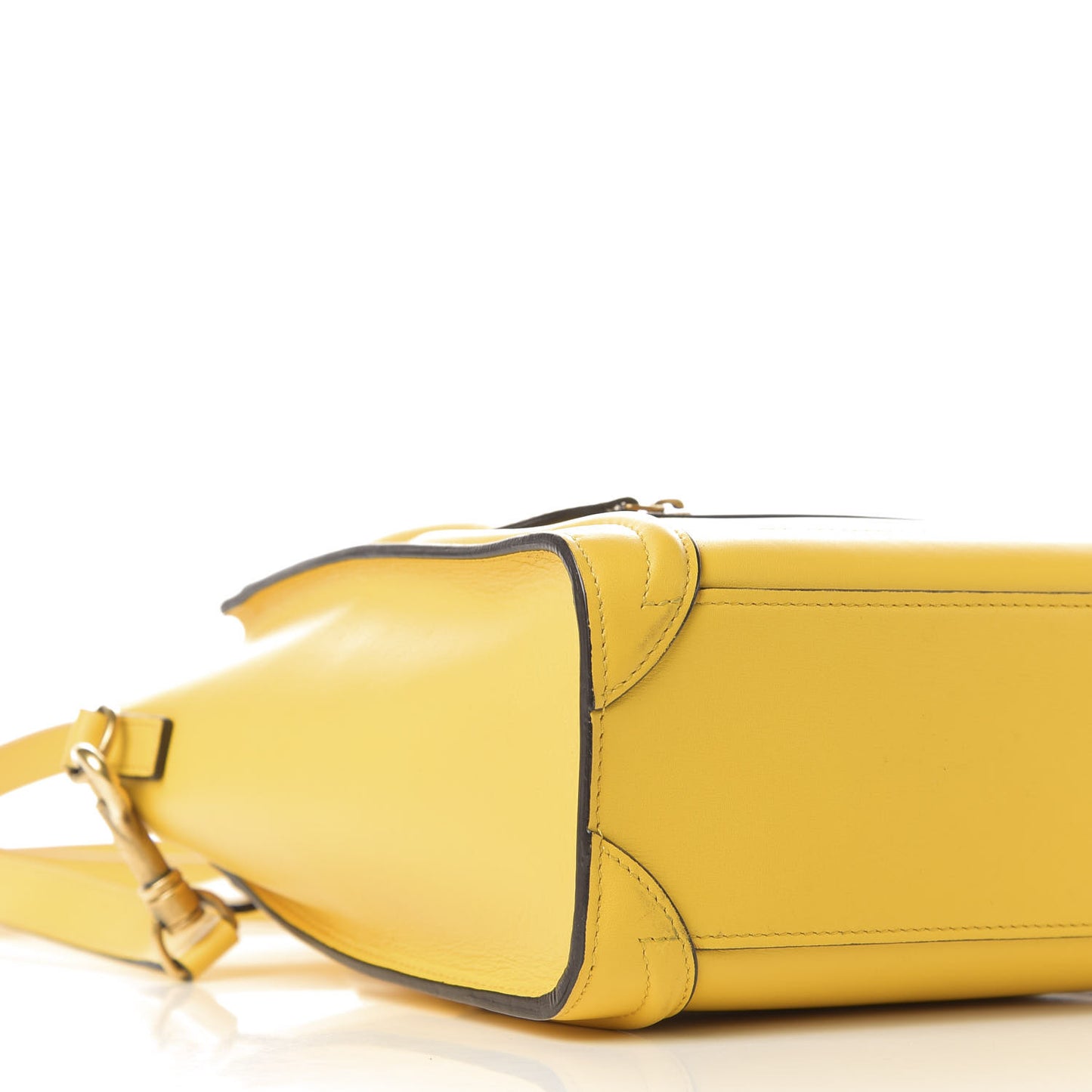 Palmelato Calfskin Nano Luggage Sunflower