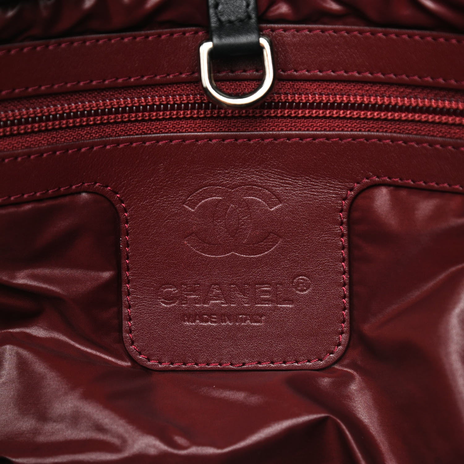 Chanel Nylon Quilted Small Coco Cocoon Tote Black 5 of 10