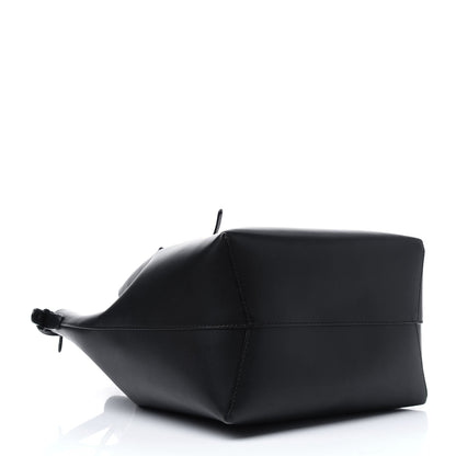 Mansur Gavriel Vegetable Tanned Calfskin Bucket Bag Black Flamma 6 of 35