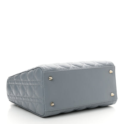 Christian Dior Lambskin Cannage Medium Lady Dior Cloud Blue 4 of 11