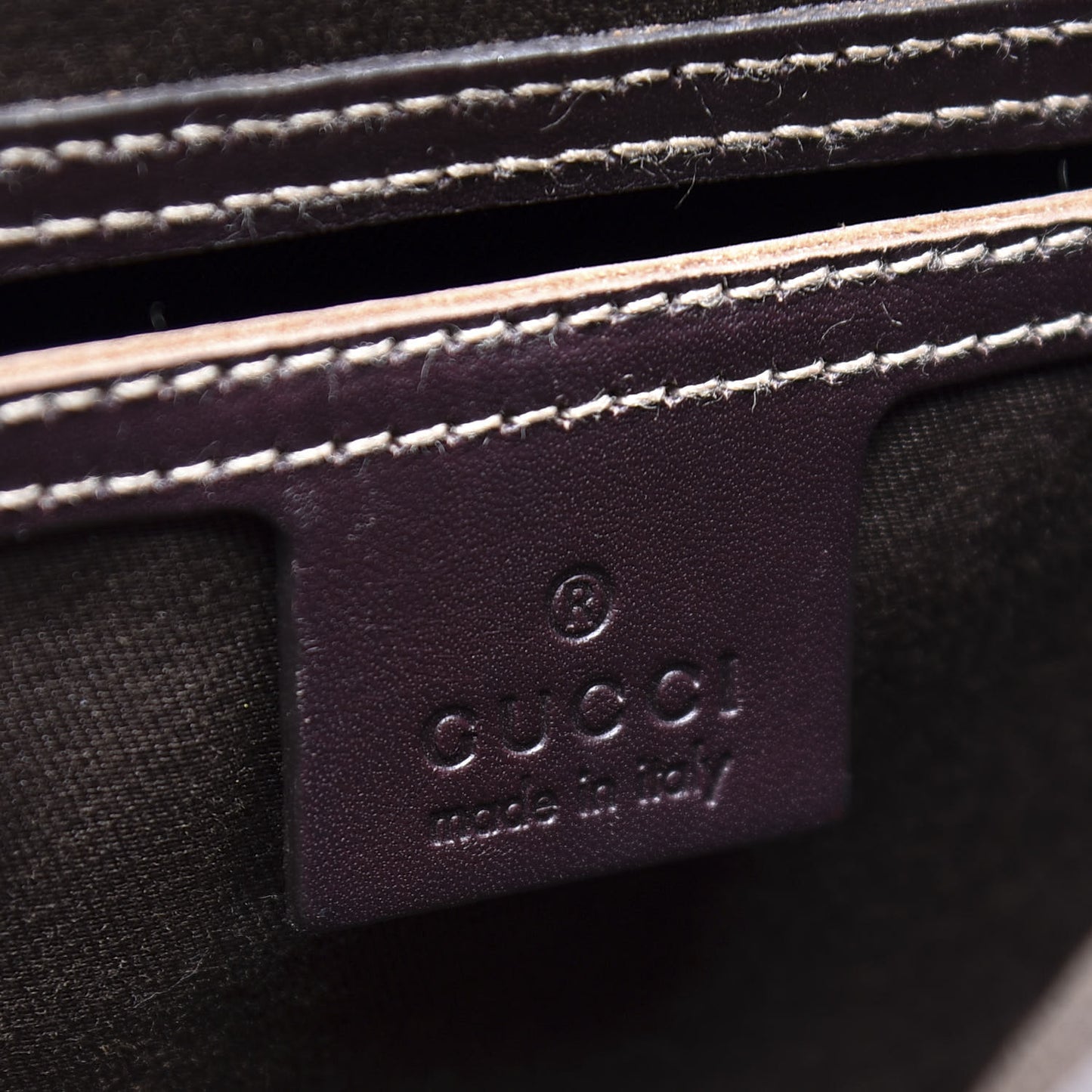 GG Plus Monogram Web Medium Flap Messenger Beige Dark Brown