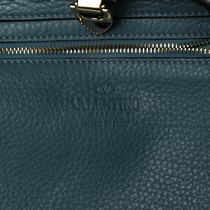 Valentino Garavani Pebbled Calfskin Mini Rockstud Flip-Lock Messenger Bag Amadeus 6 of 14