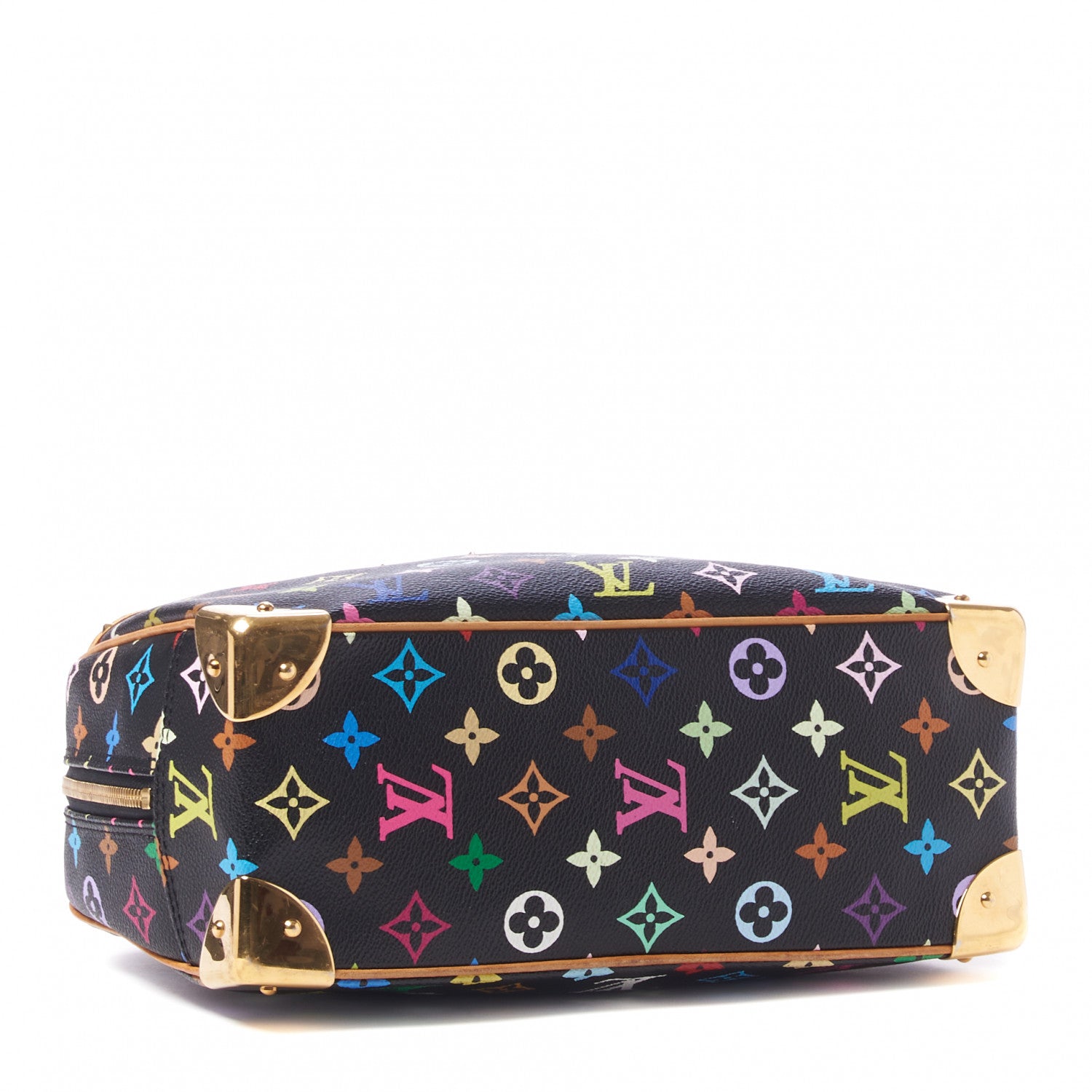 Louis Vuitton Monogram Multicolor Trouville Black 4 of 8