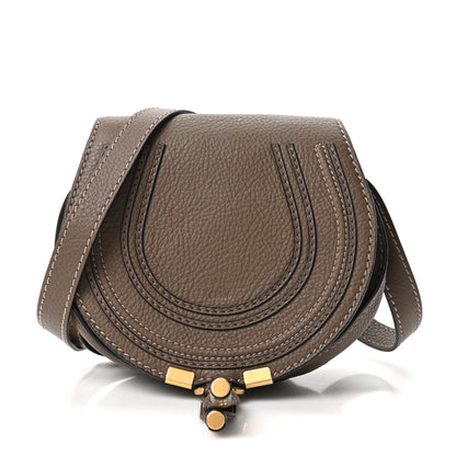 Chloe Calfskin Mini Marcie Round Crossbody Bag  Army Green 2 of 21