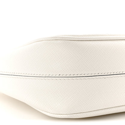 Prada Saffiano Re-Edition 2005 Shoulder Bag White 10 of 11