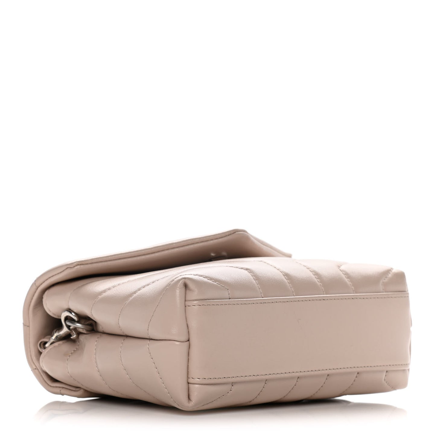 Calfskin Y Quilted Monogram Toy Loulou Crossbody Bag Light Natural