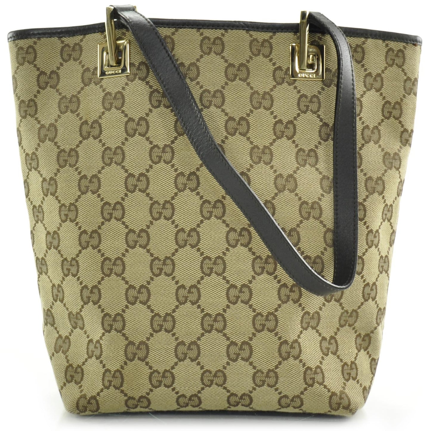 Monogram Small Bucket Tote Ebony