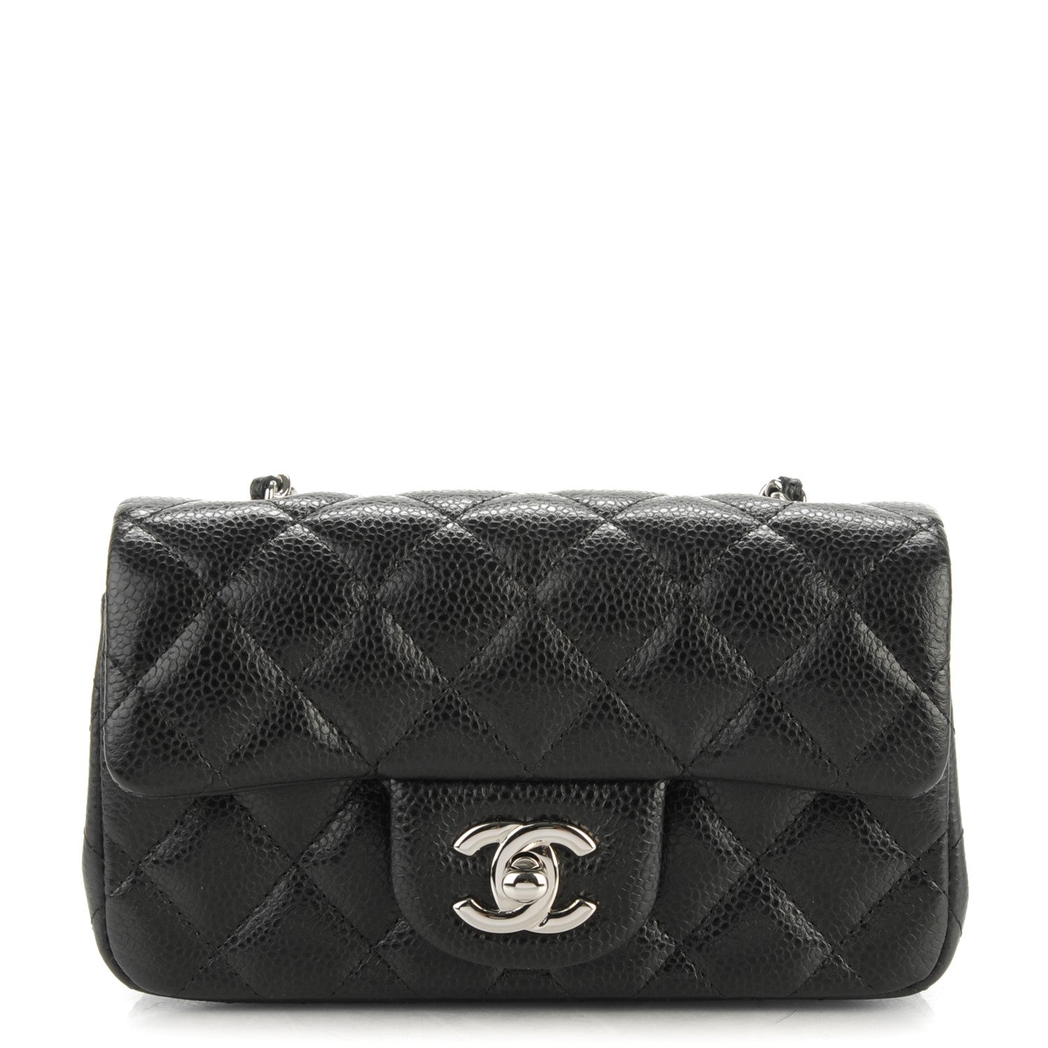 Chanel Caviar Quilted Extra Mini Flap Black 1 of 8
