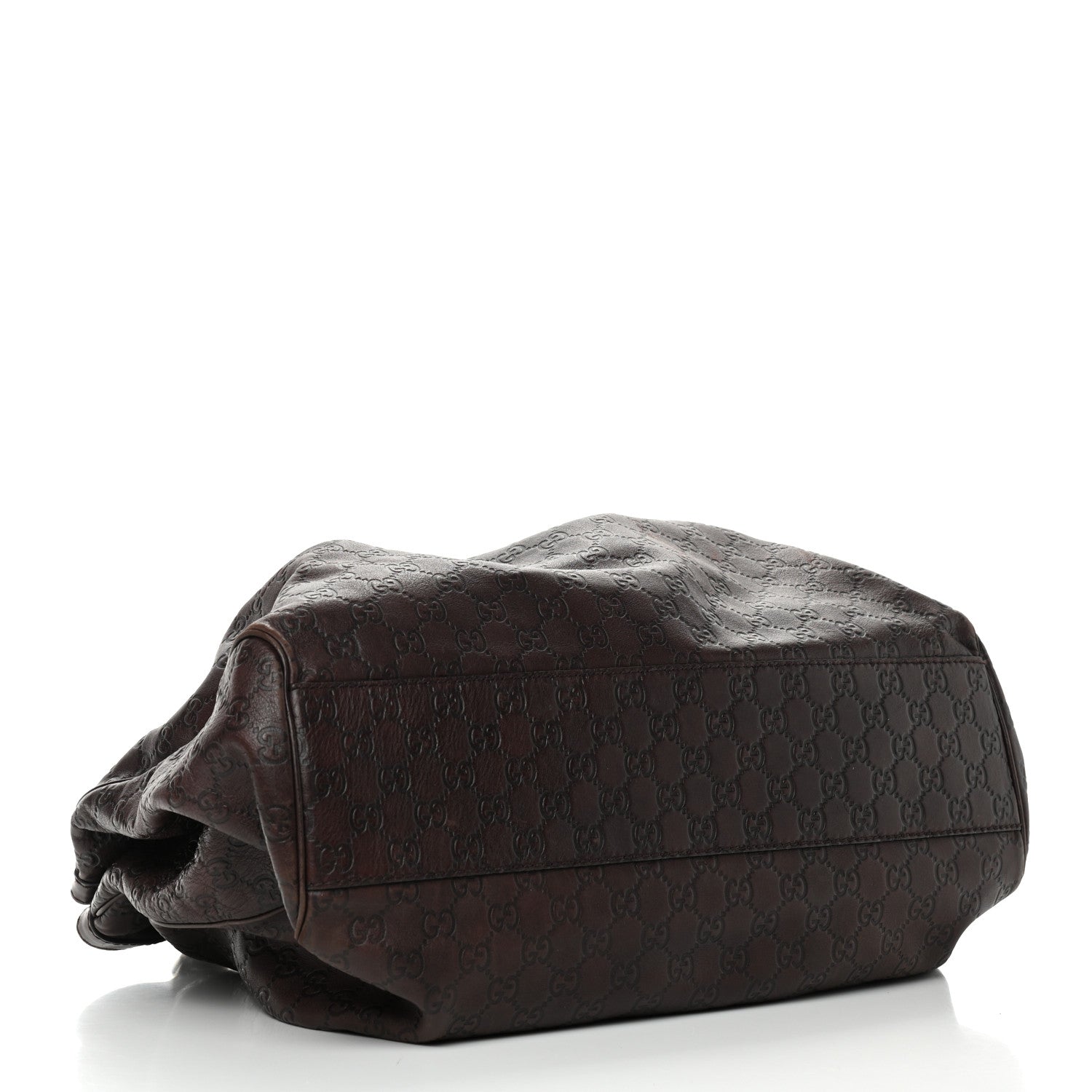 Gucci Guccissima Signature Large Sukey Tote Chocolate 4 of 11
