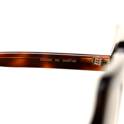 Gucci Acetate Oversize Sunglasses GG0328S Tortoise 6 of 7