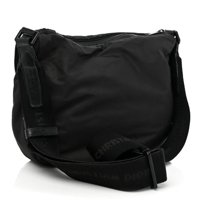 Christian Dior HOMME Nylon Saddle Messenger Bag Black 3 of 16
