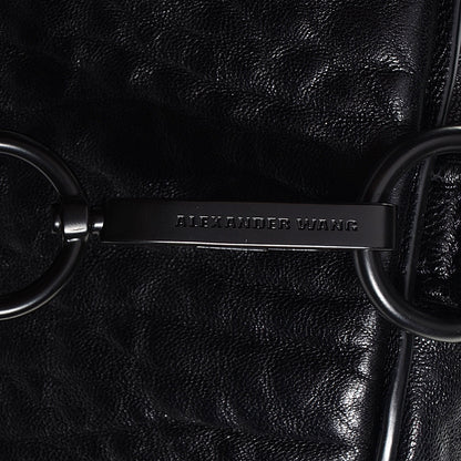 Alexander Wang Pebbled Lambskin Rocco Black Matte Black Hardware 7 of 7