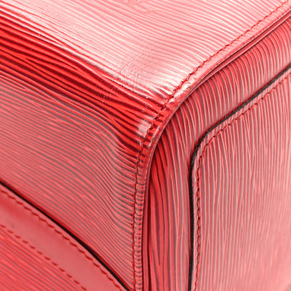 Louis Vuitton Epi Speedy 30 Castillan Red 10 of 13