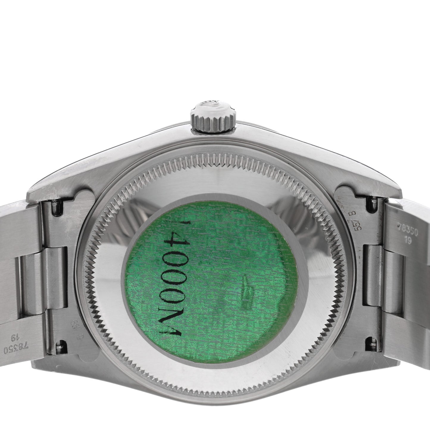 Stainless Steel 34mm Air-King Oyster Perpetual Precision Watch Black 14000M
