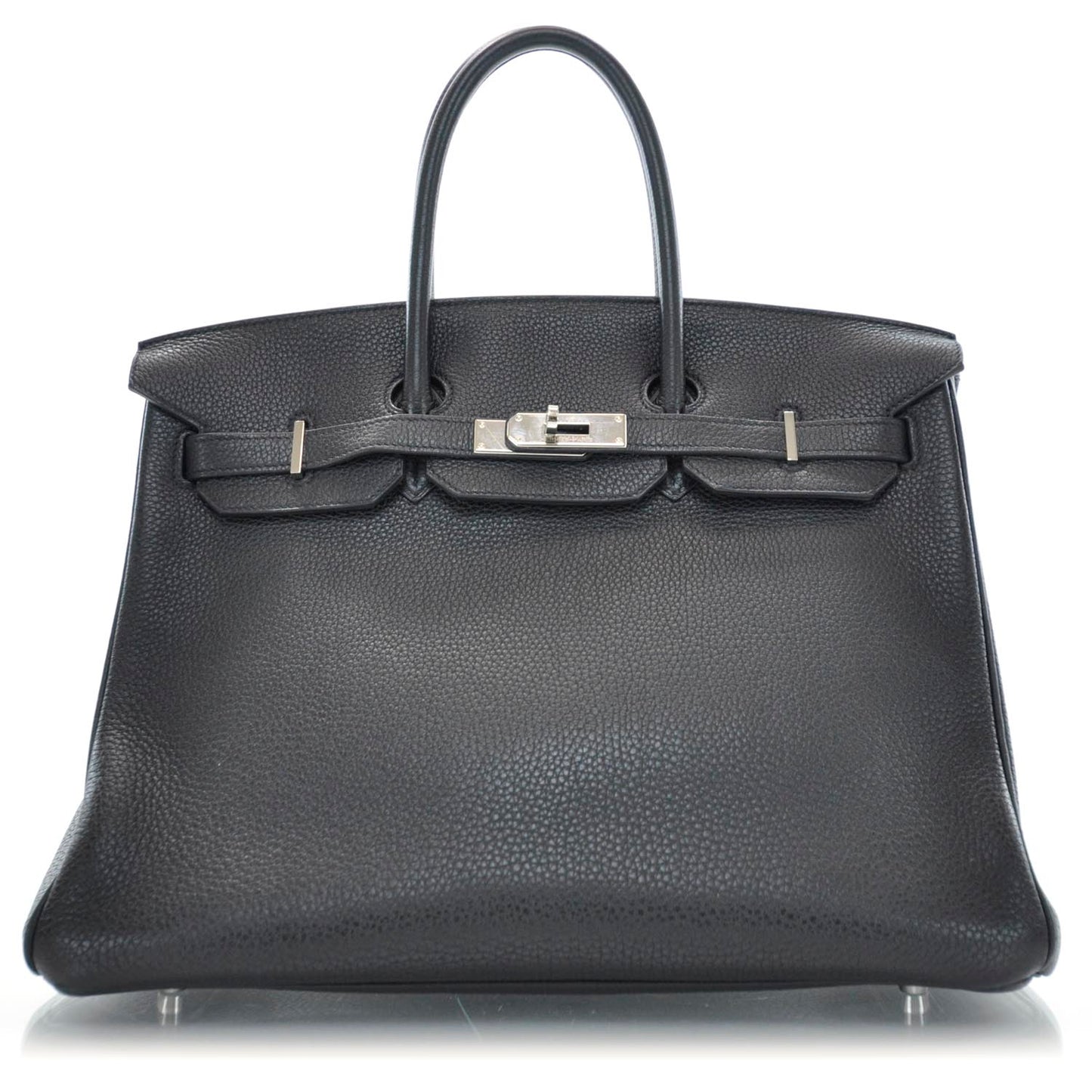 Taurillon Clemence Birkin 35 Black