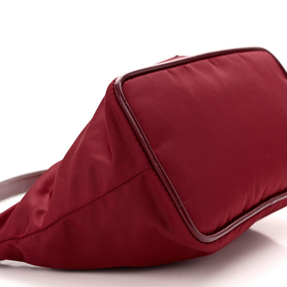 Prada Tessuto Nylon Small Shoulder Bag Red 9 of 13