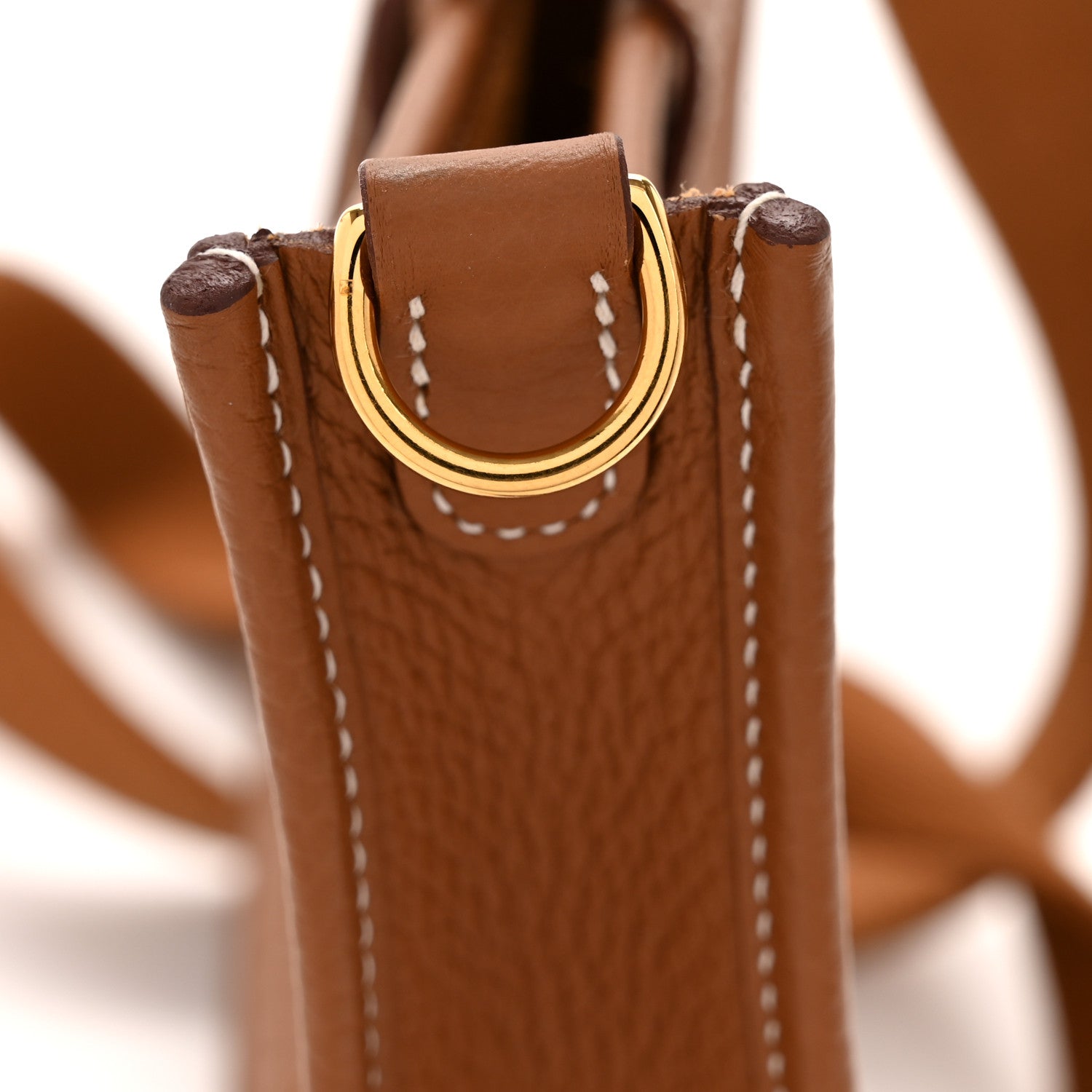 Hermes Taurillon Clemence Evelyne TPM Gold 1789120 – FASHIONPHILE