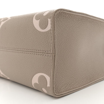 Louis Vuitton Empreinte Monogram Giant Onthego PM Tourterelle Creme 10 of 10