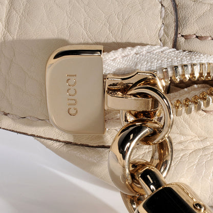 Gucci Cellarius Calfskin Soho Hobo Mystic White 8 of 8