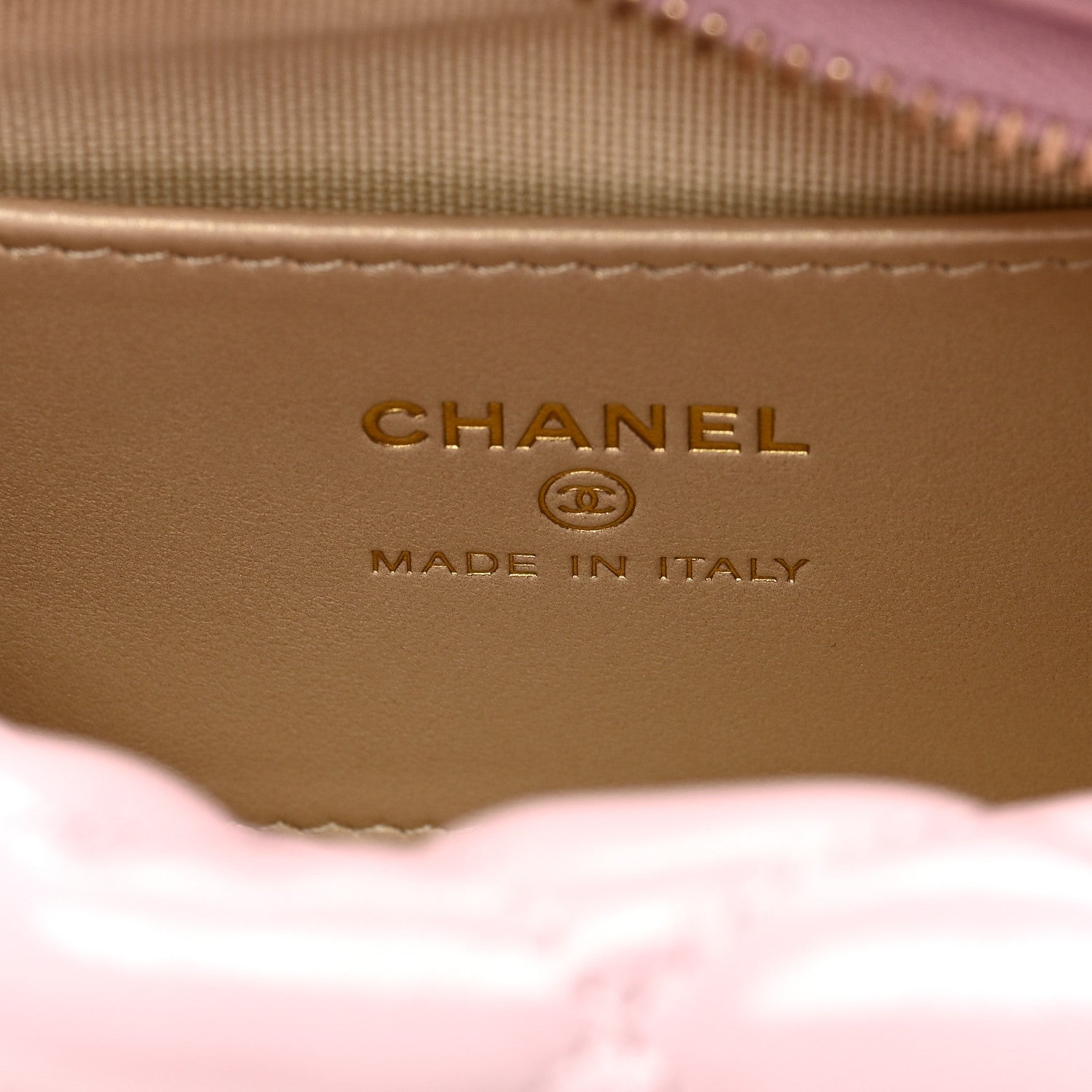 Chanel Shiny Crumpled Calfskin Quilted Precious Tie Hobo Light Purple 7 of 10