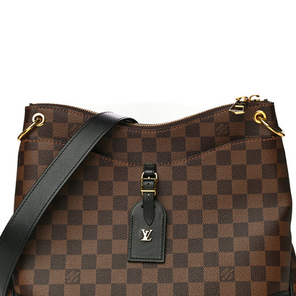 Louis Vuitton Damier Ebene Odeon MM Black 6 of 10