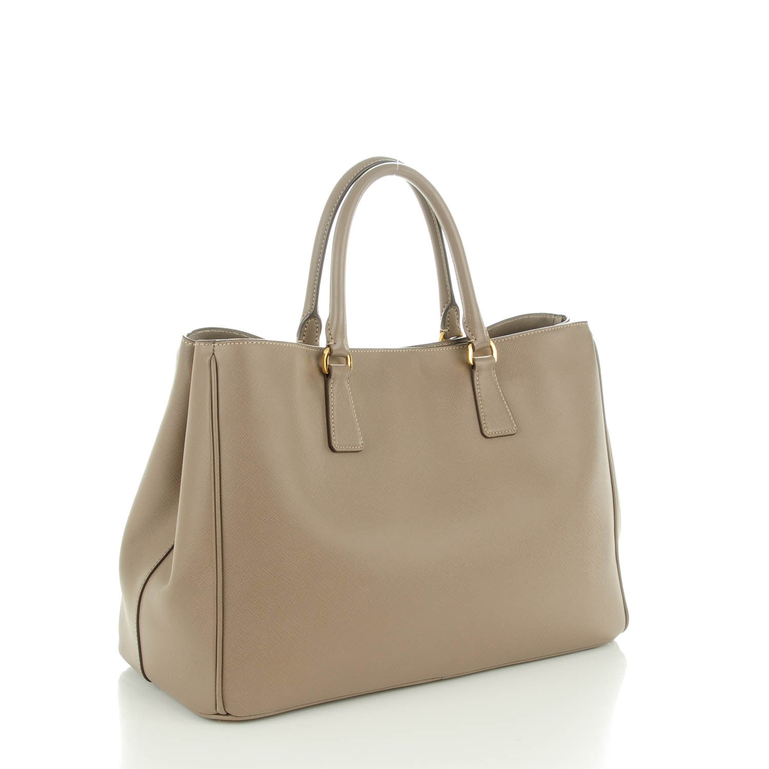 Prada Saffiano Lux Large Tote Argilla 3 of 9