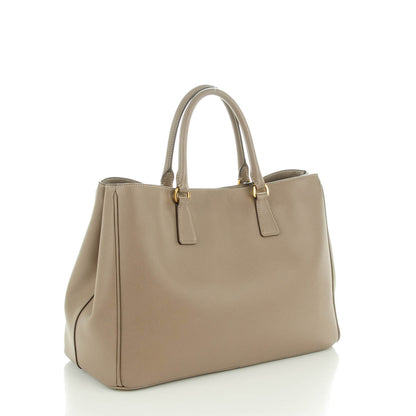 Prada Saffiano Lux Large Tote Argilla 3 of 9