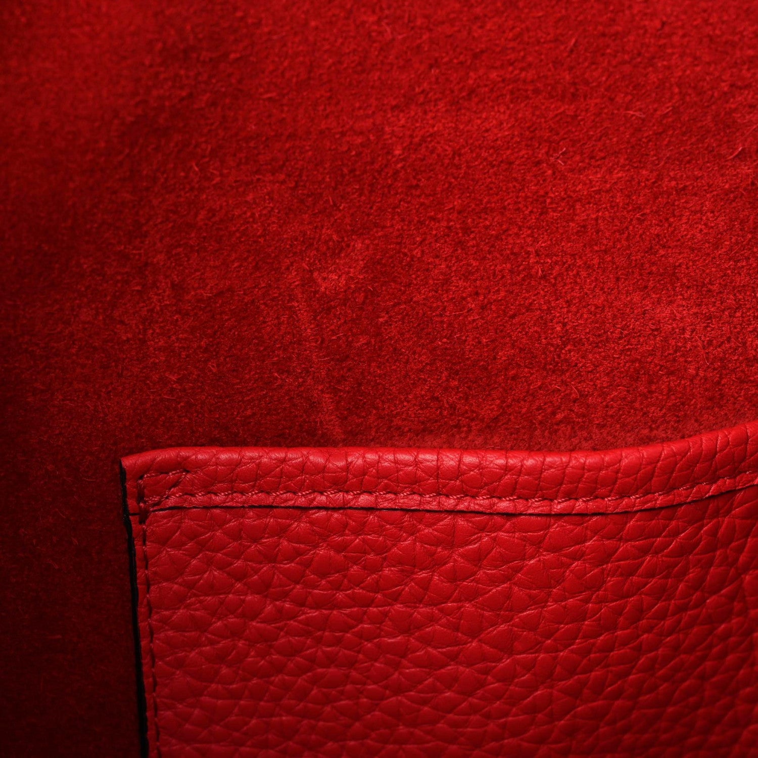 Valentino Garavani Grained Calfskin Small Rockstud Shoulder Tote Rouge Pur 14 of 14
