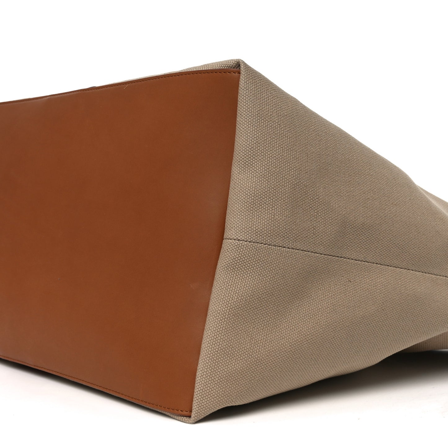 Canvas Calfskin Y Tote Desert Dust Brick