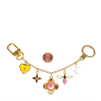 Louis Vuitton Bee Flower Chain Key Charm 2 of 4