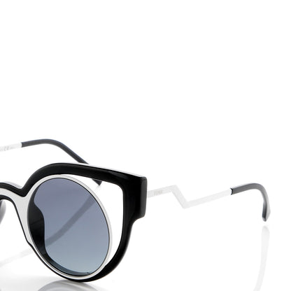Fendi Paradeyes Sunglasses FF 0137/S White Black 7 of 9