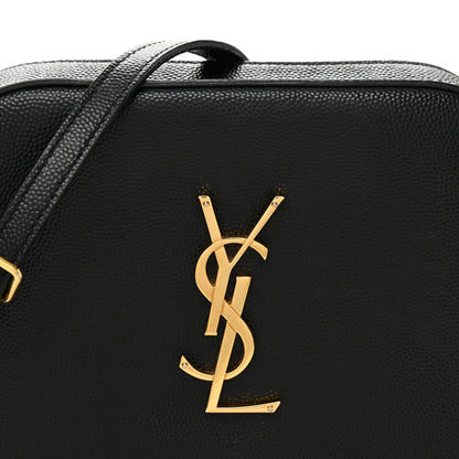Saint Laurent Grain De Poudre Small Classic Monogram Camera Bag Black 8 of 11