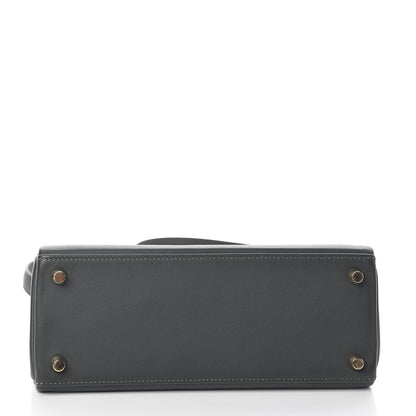 Hermes Swift Kelly Retourne 25 Vert Fonce 31 of 34