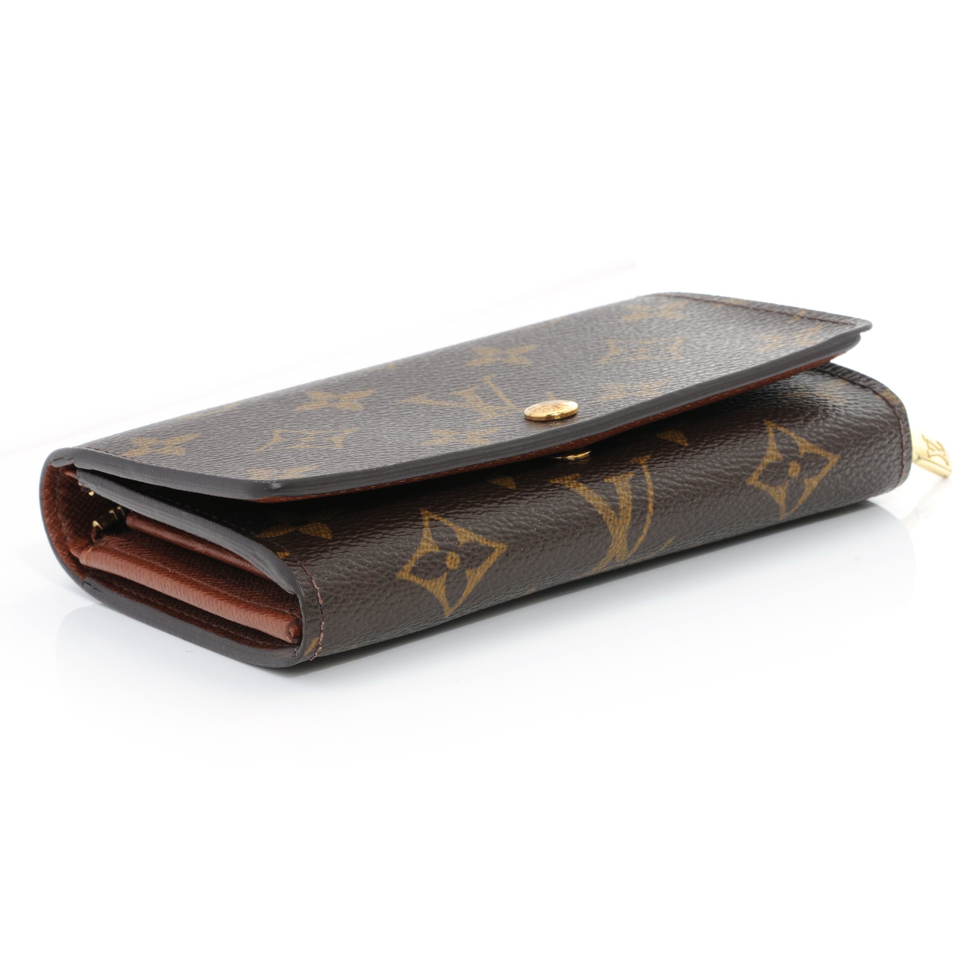 Louis Vuitton Monogram Porte-Monnaie Tresor Wallet 3 of 6