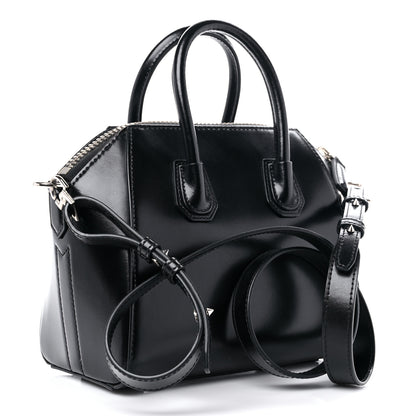 Givenchy Shiny Lord Calfskin Mini Antigona Black 3 of 9