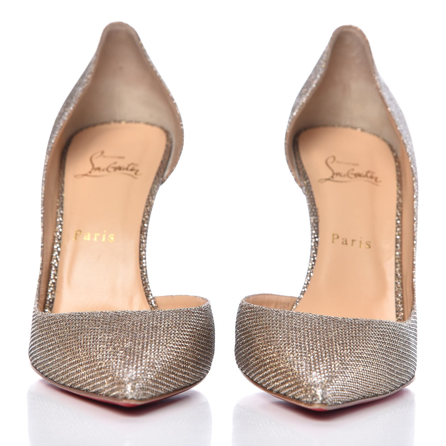 Glitter Luminor Iriza 100 Pumps 40.5 Gold